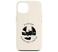 If I Get Lost Please Don't Find Me (Gráfico De Senderismo) Carcasa para iPhone 13