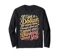 If I Got One Dollar For Thinking of You I'D Be Rich - Manga Larga