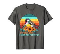 If I Was A Bird I Know Who I'D Poop On Camiseta
