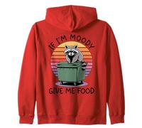 If I'm Moody Give Me Foody Sudadera con Capucha