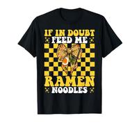 If In Doubt Feed Me Ramen Fideos Almuerzo Instantáneo Japonés Camiseta