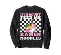 If In Doubt Feed Me Ramen Fideos Almuerzo Instantáneo Japonés Sudadera