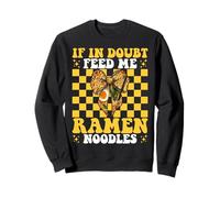 If In Doubt Feed Me Ramen Fideos Almuerzo Instantáneo Japonés Sudadera