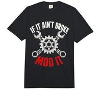 If It Ain't Broke Mod It Tuner Car Guy Funny Comfort Colors Adult Heavyweight T-Shirt