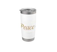 If It Cost Me My Peace It's Too Expensive Positive Saying Vaso térmico de acero inoxidable de doble pared