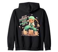 IF IT Doesn'T Challenge You Sweep IT Sudadera con Capucha