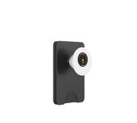 If It Fits I Sit Black Cat Skull Funny Kitty PopSockets PopWallet para MagSafe