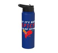 If It Is Not Spicy I Habanero Jalapeño Chipotle Thai Chili Stainless Steel Insulated Water Bottle