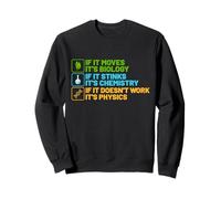 If It Moves It's Biology If It Stinks It's Chemistry Sudadera