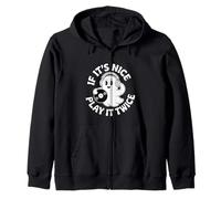 If It's Nice Play It Twice Vinyl Fan Collector Music - Sudadera con Capucha