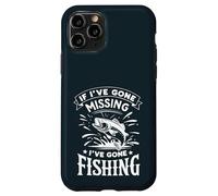 If I've Gone Missing I've Gone Fishing - Retro Funny Angler Carcasa para iPhone 11 Pro