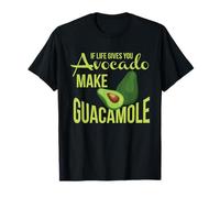 If Life Gives You Avocado Make Guacamole Avocado Camiseta