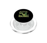 If Life Gives You Avocado Make Guacamole Avocado PopSockets PopGrip para MagSafe