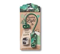 IF Luz de lectura para amantes de los libros, botánica, verde