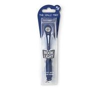 IF Luz de libro Really Tiny (azul marino) - Luces de lectura compactas para libros en la cama - Luz flexible para libro con clip - Una gran lámpara de libro con baterías incluidas