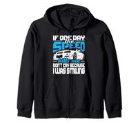 If One Day The Speed Kills Me - Entusiasta de los coches de carreras Sudadera con Capucha