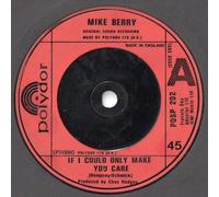 If Only I Could Make You Care - Mike Berry 7" 45
