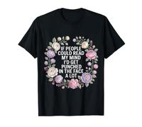 If People Read My Mind I'D Get Punched - Camiseta