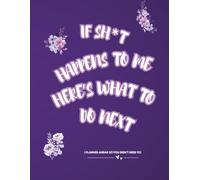 If Sh*t Happens here's what to do next: A Guided End-of-Life Planner to Organize Your Wishes, Protect Your Loved Ones, and Preserve Your Story