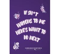 If Sh*t Happens here's what to do next: A Guided End-of-Life Planner to Organize Your Wishes, Protect Your Loved Ones, and Preserve Your Story