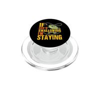 If She's Swallowing I'm Staying Fun Outdoor Fishing PopSockets PopGrip para MagSafe