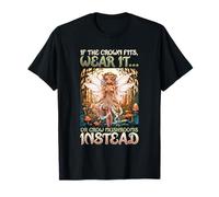 If The Crown Fits Wear it or Grow Mushrooms Instead I Fairy Camiseta