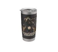 If The Devil Isn't Bothering You... Men Christian Motorcycle Vaso térmico de acero inoxidable de doble pared