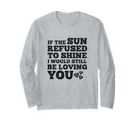 If The Sun Rehused to Shine Funny Bold Weathered Valentine Manga Larga