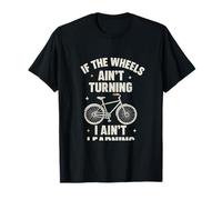 If the Wheels Ain't Turning Learning Retro Block Graphic Camiseta