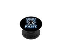 If They Talk Behind Your Back Fart Atrevido Hombre Lobo PopSockets PopGrip Adhesivo