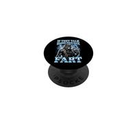 If They Talk Behind Your Back Fart Atrevido Hombre Lobo PopSockets PopGrip Adhesivo