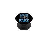 If They Talk Behind Your Back Fart Atrevido Hombre Lobo PopSockets PopGrip Adhesivo