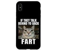 If They Talk Behind Your Back Fart Carcasa para iPhone XS MAX