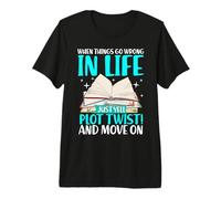 If Things go Wrong in Life, Simply Scream Plot Twist Camiseta Premium