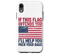 If This Flag Offends You I'Ll Help You Empacar Your Bags USA Carcasa para iPhone XR