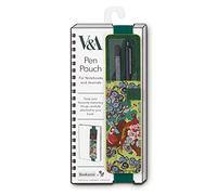 IF V & A Bookaroo - Estuche para bolígrafos, diseño de faisán Sundour, color verde
