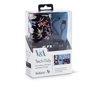 IF V & A Bookaroo Tech-Tidy Kilburn Negro Floral