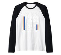 If You Ain't First You'Re Last Race Car Driver Racer Racing Camiseta Manga Raglan