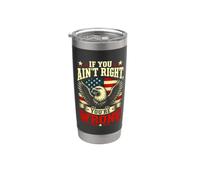 If You Ain't Right, You're WRONG - Conservative Humor Vaso térmico de acero inoxidable de doble pared