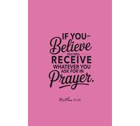 If You Believe You will Receive Whatever You Ask For in Prayer