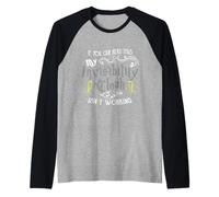 If You Can Read This My Invisibility Cloak Isn'T Working Fun Camiseta Manga Raglan