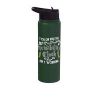 If You Can Read This My Invisibility Cloak Isn't Working Fun Stainless Steel Insulated Water Bottle