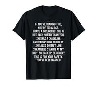 If You Can Read This You Are Too Close Camiseta