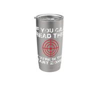 If You Can Read This You're In Fart Range - Camiseta, idea de regalo Vaso térmico de acero inoxidable de doble pared