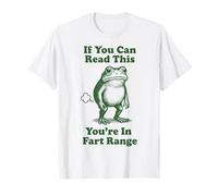 If You Can Read This You'Re In Fart Range Frog Camiseta