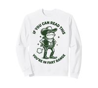 If You Can Read This You'Re In Fart Range Frog Sudadera
