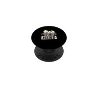If You Can't Find Me I'm with The Herd Funny Ganaderos PopSockets PopGrip Adhesivo