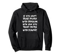 If You Can't Trust People Funny Sarcastic Humor gráfico Sudadera con Capucha