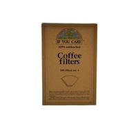 If You Care # 4 cono filtros de café - marrón - caso de 12 - 100 Count