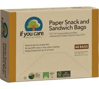 If You Care – Bolsas multiusos de papel – 48 unidades – 1 g